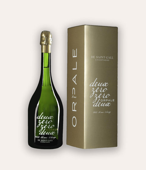 De Saint Gall Orpale Brut Blanc de Blancs Grand Cru Zero Dosage 2002