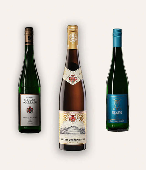 Ein Riesling kommt selten allein